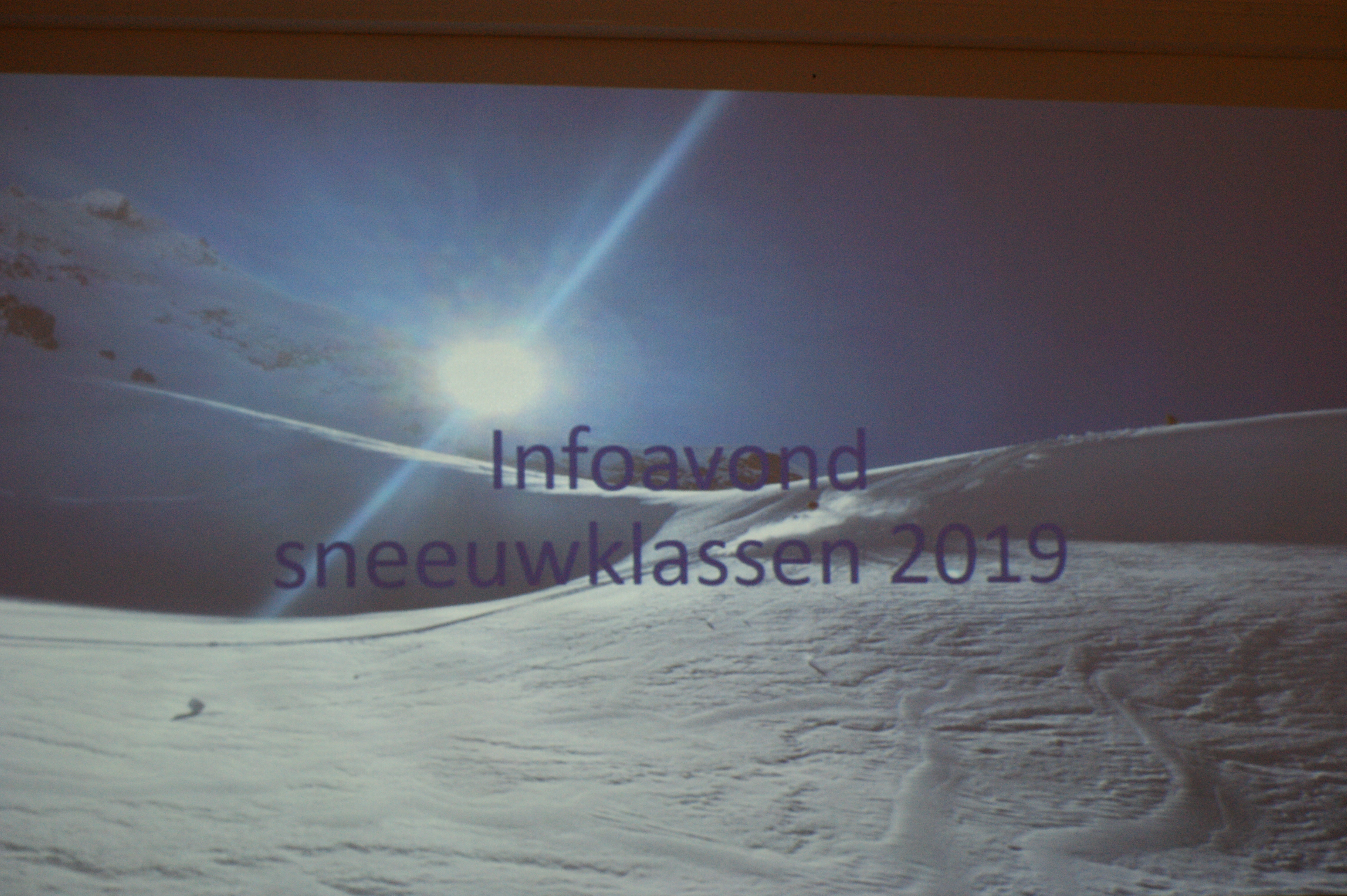 De infoavond